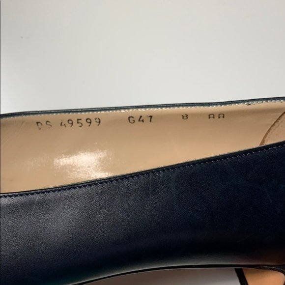 Vintage Black Ferragamo Shoes - Picture 4 of 4